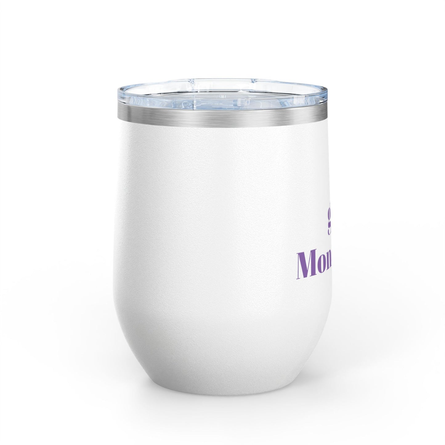 Funny Wine Tumbler - "Grrr! Mondays" 12oz Insulated Cup for Wine Lovers