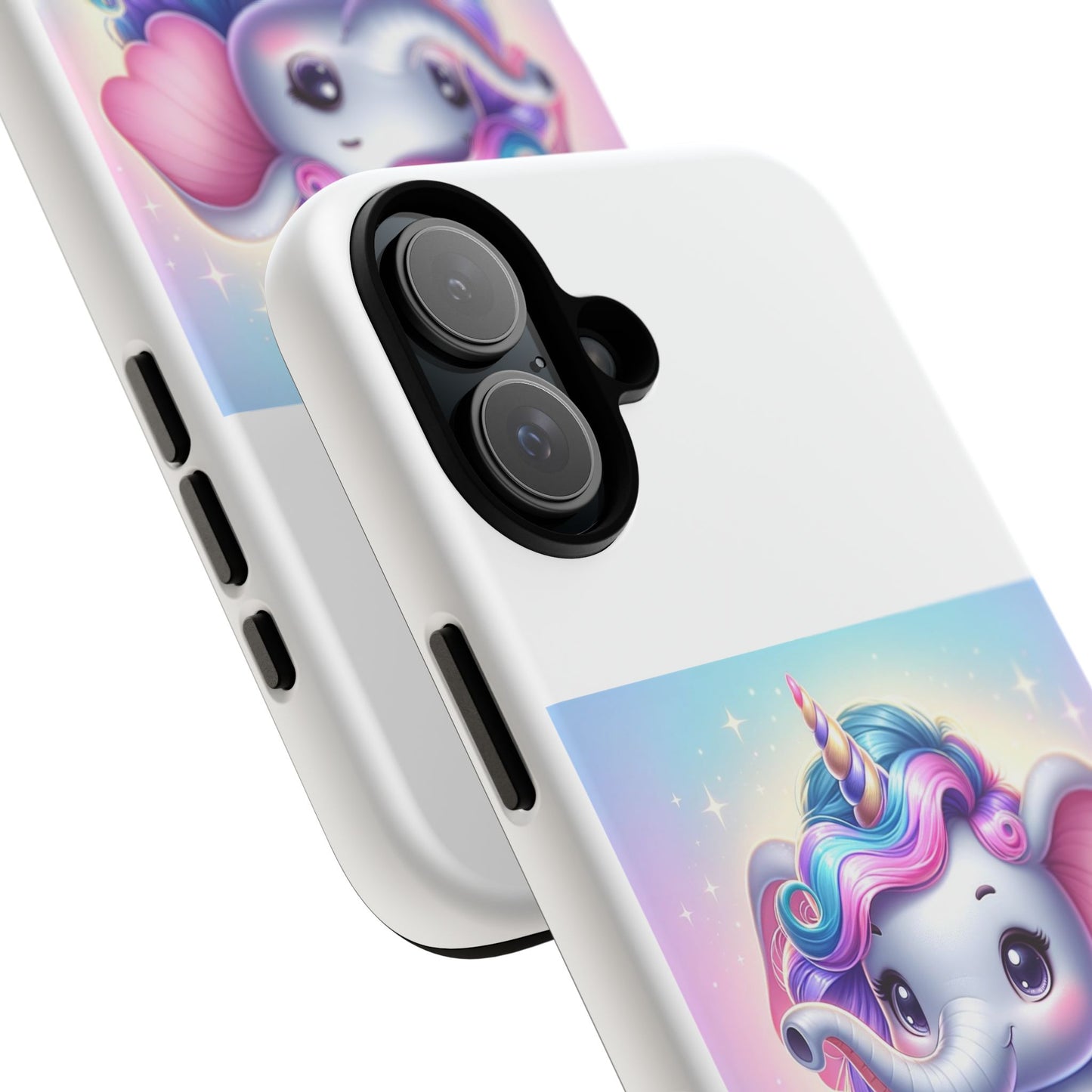 Cute Unicorn Elephant Phone Case – Tough Cases for Kids & Animal Lovers