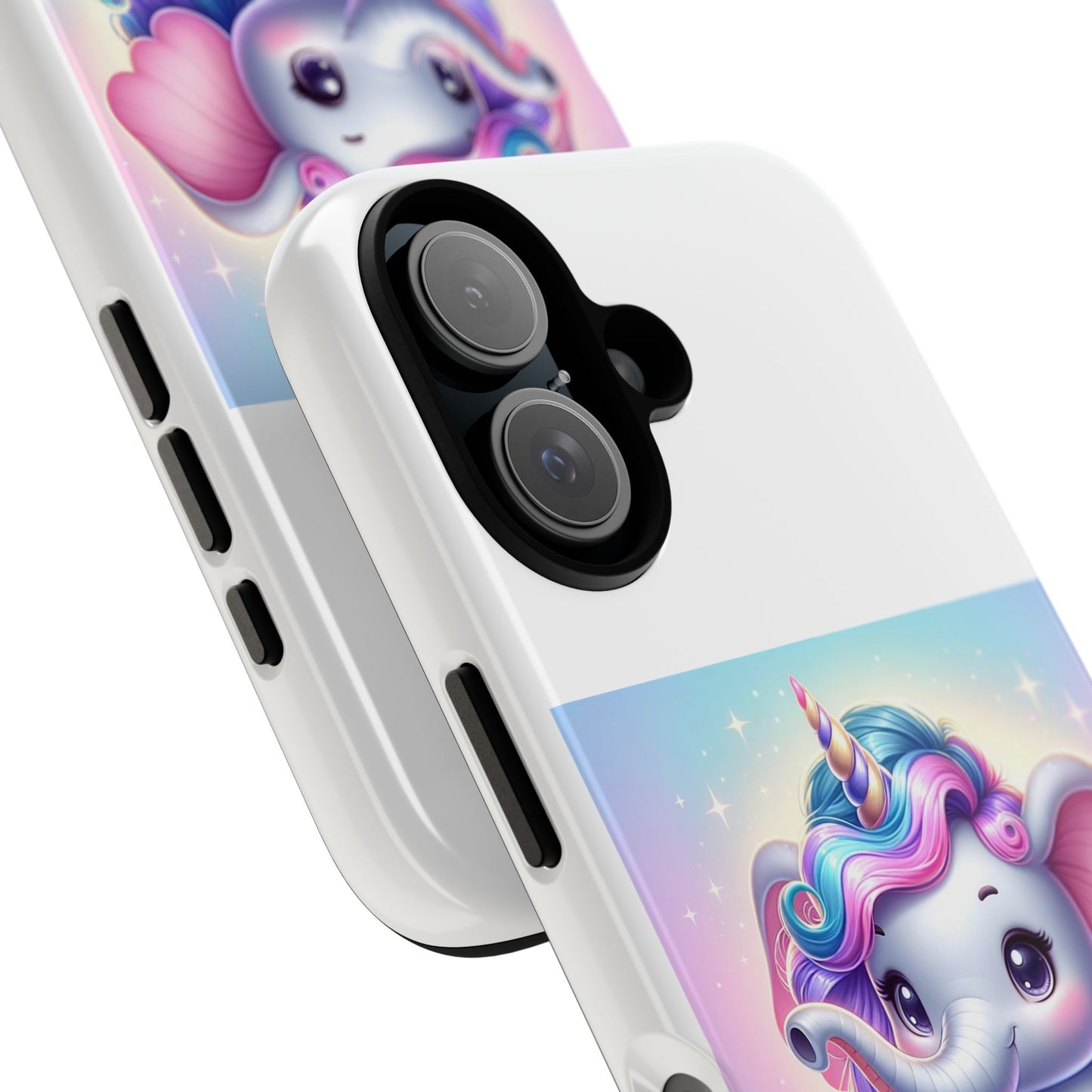 Cute Unicorn Elephant Phone Case – Tough Cases for Kids & Animal Lovers