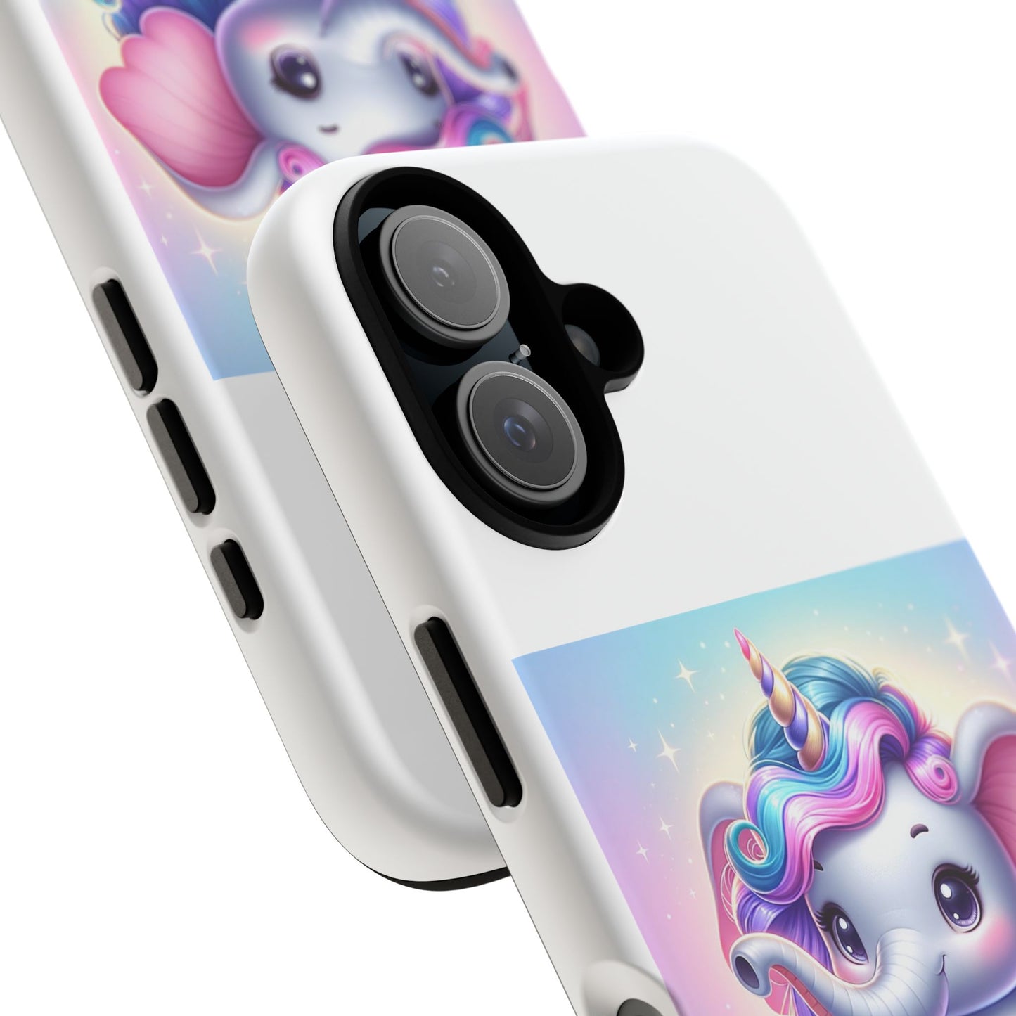 Cute Unicorn Elephant Phone Case – Tough Cases for Kids & Animal Lovers