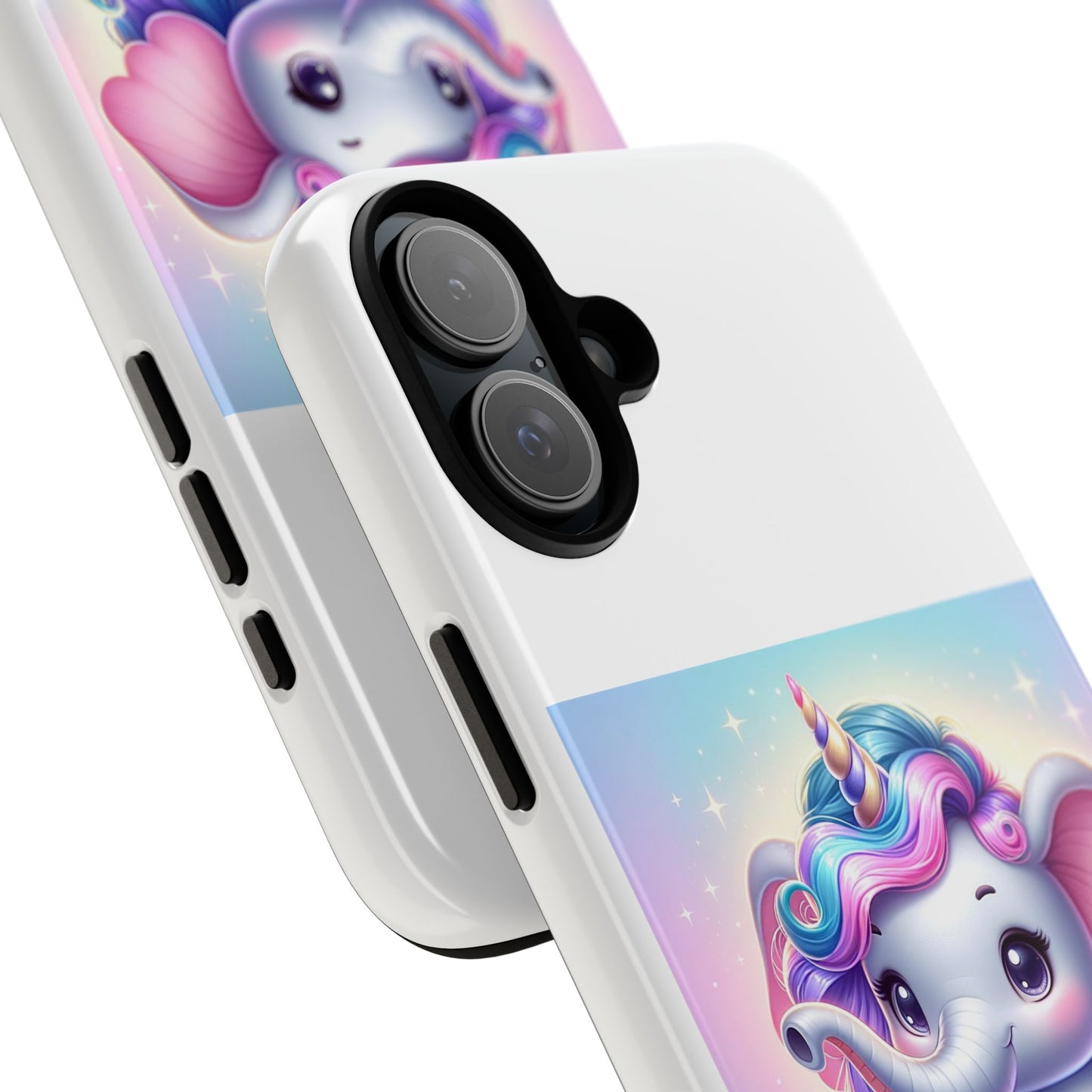 Cute Unicorn Elephant Phone Case – Tough Cases for Kids & Animal Lovers